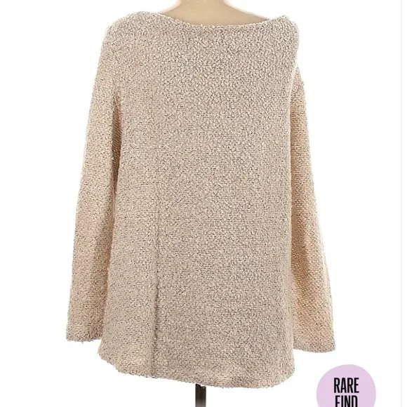 Soft Surroundings Tan Pullover Sweater - EUC - Picture 2 of 2